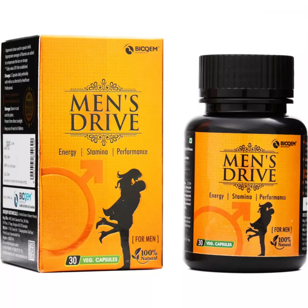 Bioqem Pharma Men’S Drive Capsules (30cap) Bioqem Pharma Men’S Drive Capsules (30cap)