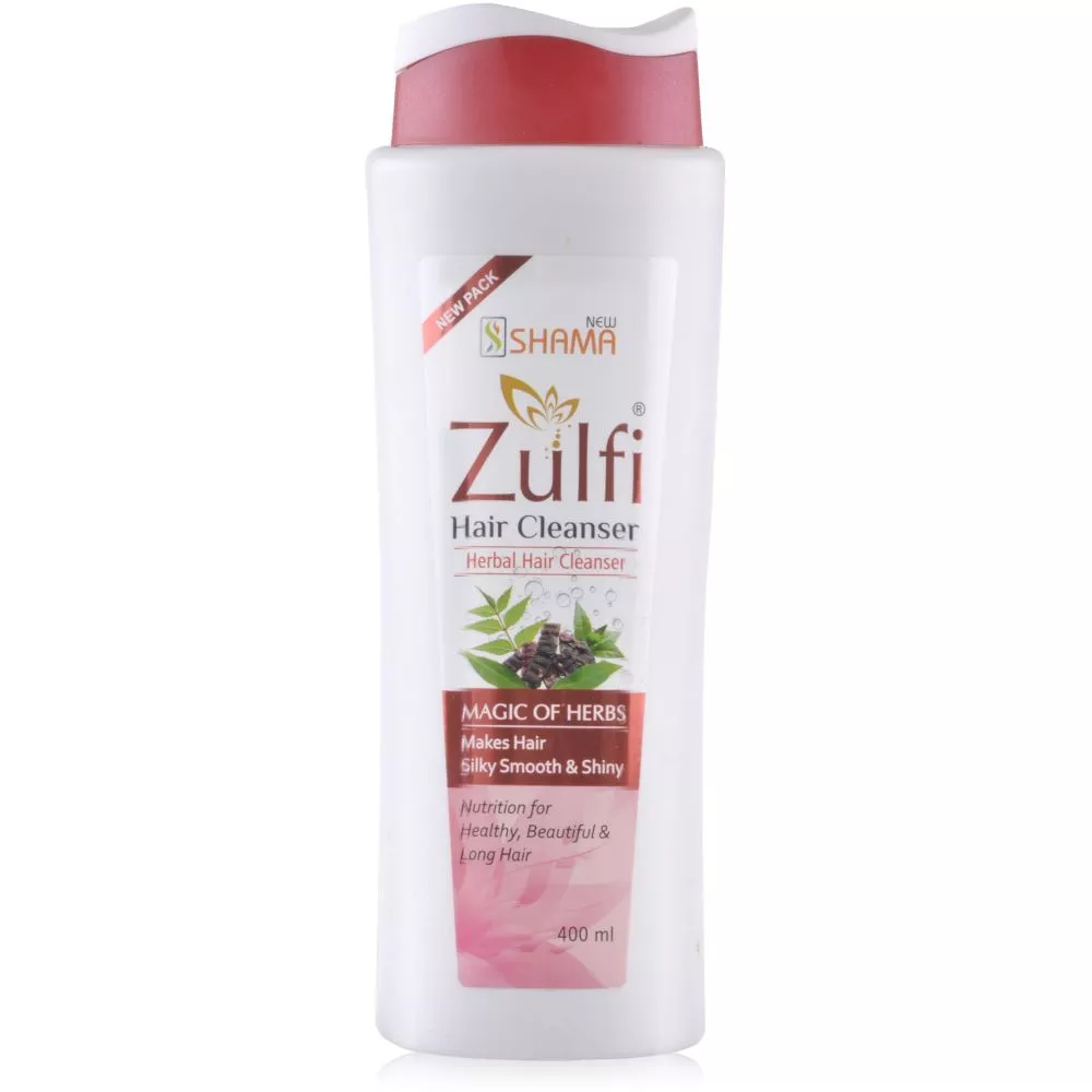 New Shama Zulfi Shampoo (400ml) is an Unani, herbal medicated shampoo designed to address hair fall and scalp issues, New Shama Zulfi Shampoo (400ml) is an Unani, herbal medicated shampoo designed to address hair fall and scalp issues,