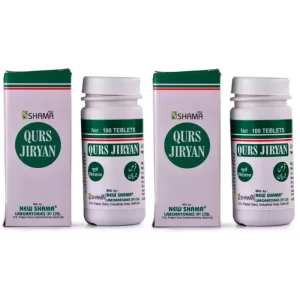 New Shama Qurs Jiryan (100tab, Pack of 2)