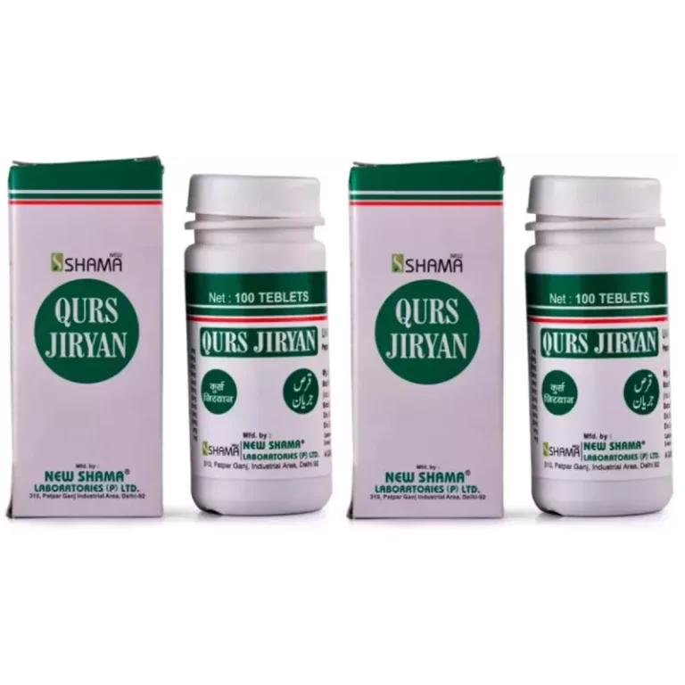 New Shama Qurs Jiryan (100tab, Pack of 2)