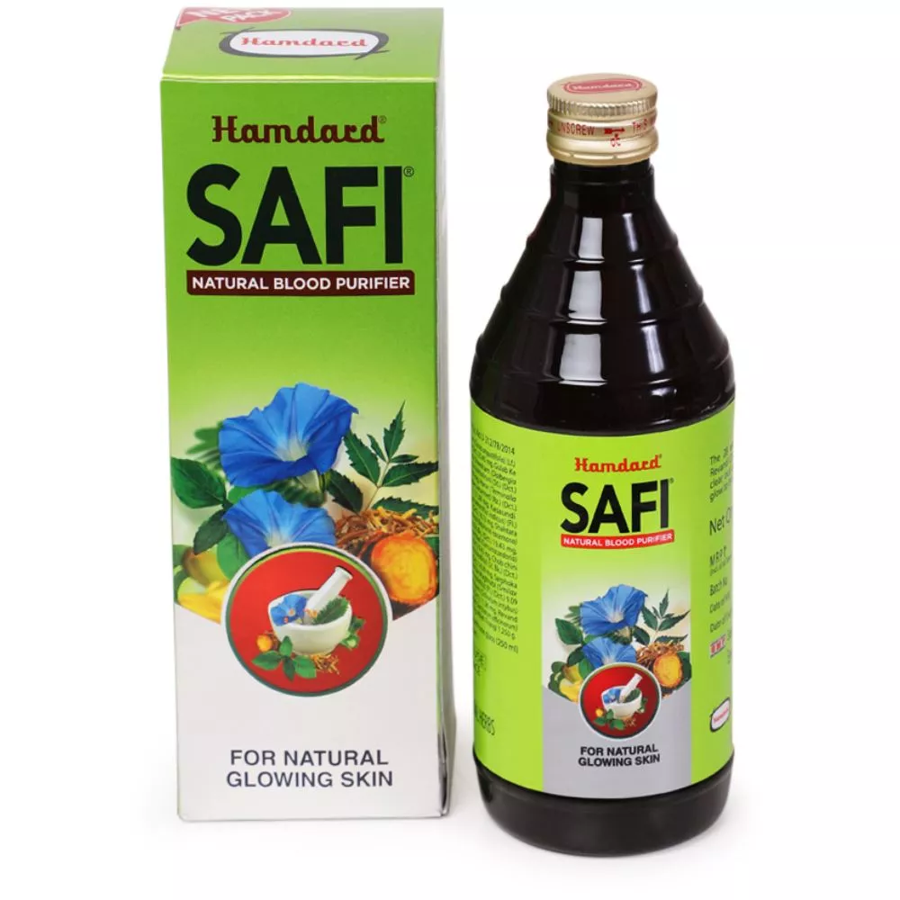 Hamdard Safi (500ml) Syrup for acne, constipation and pimples Hamdard Safi (500ml) Syrup for acne, constipation and pimples