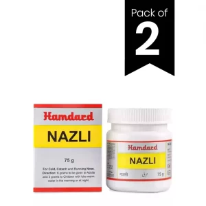 Hamdard Nazli (75g, Pack of 2) An ayurvedic formulation controls cough and cold