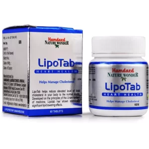Hamdard Lipotab (60tab) Tablets to promote general well-being by lowering total